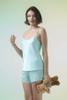 Bộ short nữ Vera latin trơn hai dây - V0790