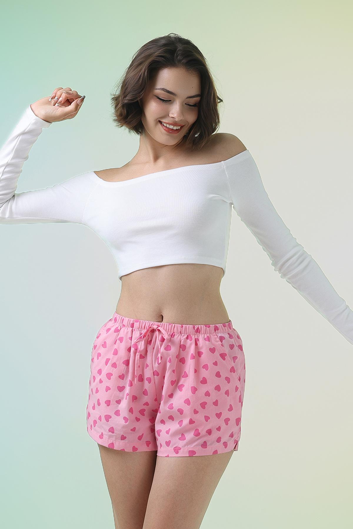 Quần short nữ Vera kate in - V0763