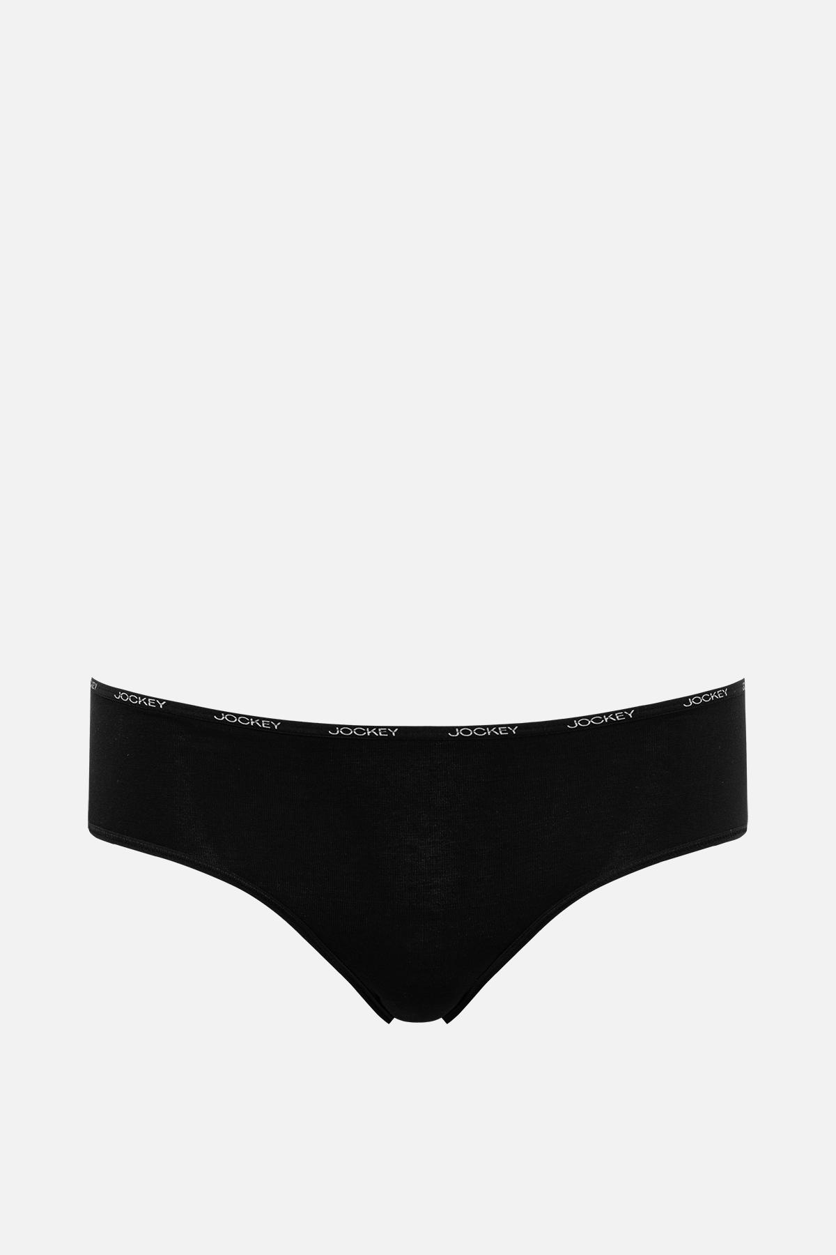 Quần Hipster Nữ Jockey trơn Cotton - J1009