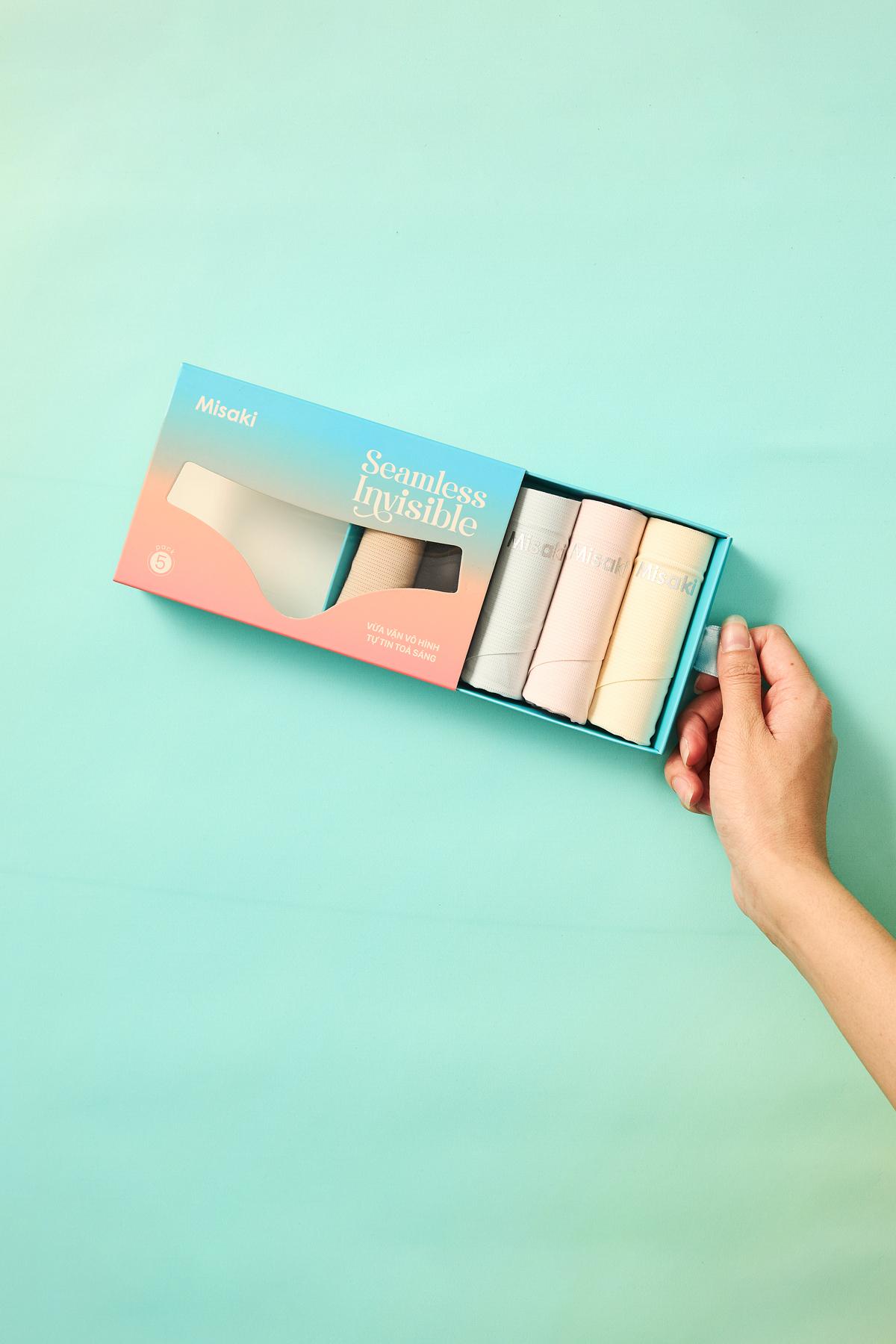 Quần lót bikini nữ Misaki seamless - M1056