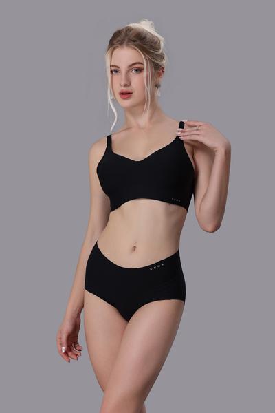 Quần lót lưng cao nữ Vera nylon trơn - V0632