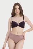 Quần lót lưng cao Misaki microfiber phối ren - M1083