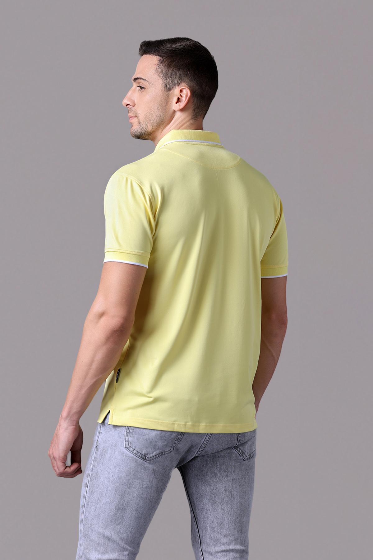 Áo Polo Nam Jockey poly quickdry thêu logo Half Boy - J1313