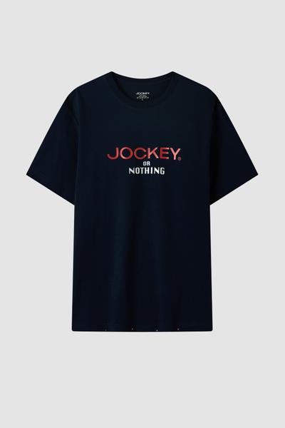 Áo T-shirt unisex Jockey cotton in logo - J4106