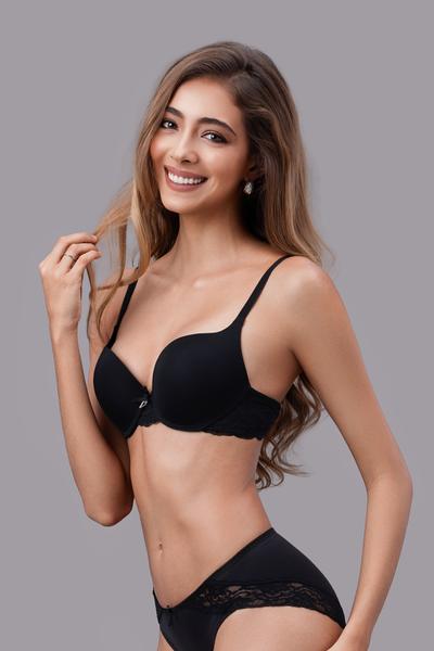 Áo ngực cup 3/4 Vera nylon mút vừa có gọng - V0752