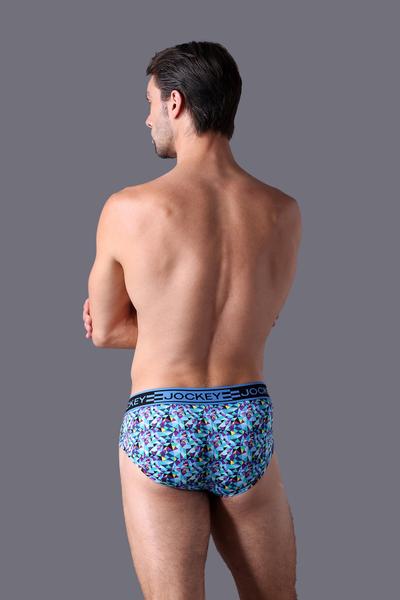 Quần lót Nam dáng brief Jockey Seamfree in họa tiết  - J4061