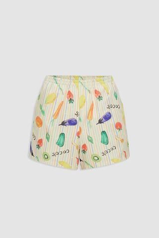 Quần Boxer kate nữ Jockey in họa tiết - J0047Vàng in