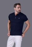 Áo Polo Unisex Jockey poly modal in logo Half Boy - J4033
