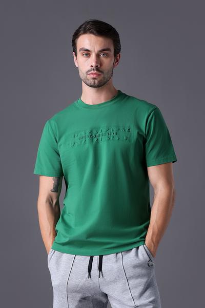 Áo T- shirt Jockey Nam cotton USA dập nổi logo tee - J1198