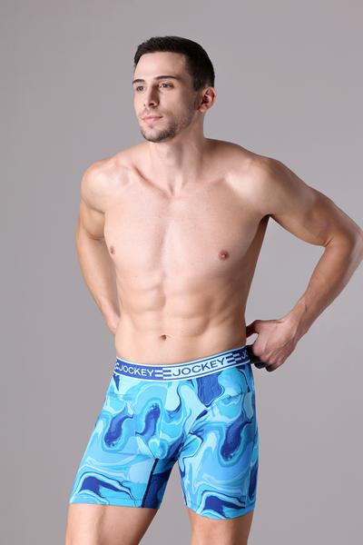 Quần lót nam Jockey polyamide in họa tiết dáng Boxer Trunk - J4065