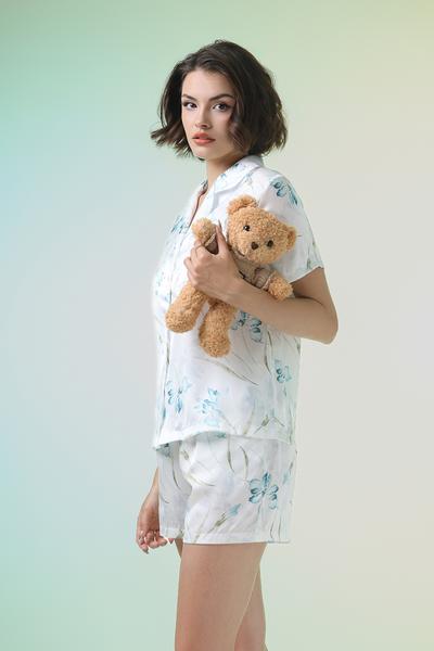 Bộ pijama ngắn nữ Vera latin in tay ngắn - V0742