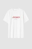 Áo T-shirt unisex Jockey cotton in logo - J4106