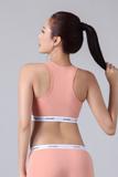 Áo Jockey Bra-top nữ Cotton viền chữ - J4007