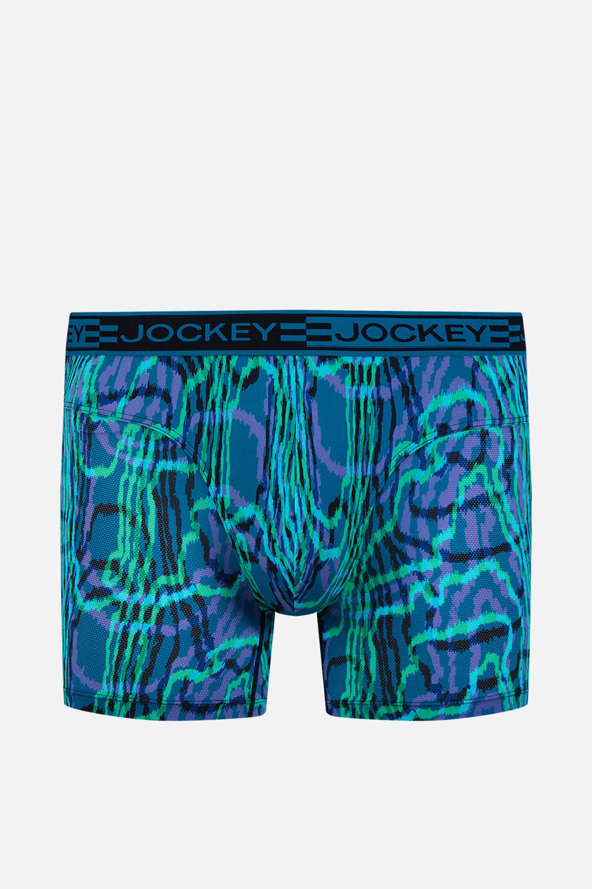 Quần lót nam Jockey polyamide in họa tiết dáng Boxer Trunk - J4065