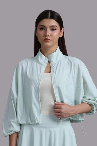 Áo jacket Wow by Nha Phuong nylon - P0031Xanh mint