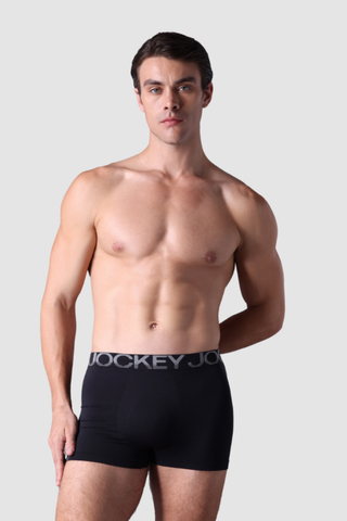 Quần lót Nam Jockey Trunk Seamfree - J4054Đen