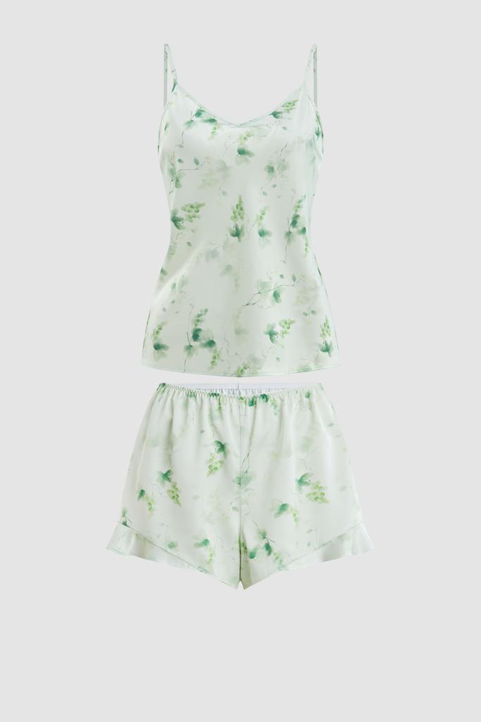 Bộ short nữ Vera latin in hai dây - V0820