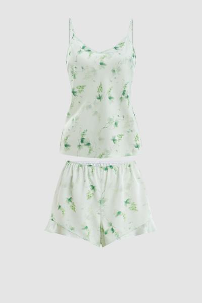 Bộ short nữ Vera latin in hai dây - V0820