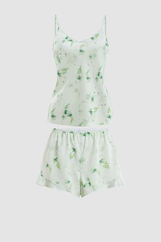 Bộ short nữ Vera latin in hai dây - V0820