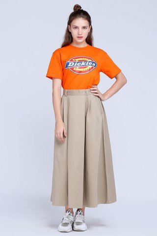 Chân váy dài lưng thunArmy Chino