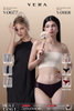 Combo đầm dài nữ vera sattin trơn hai dây