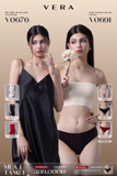 Combo đầm ngắn nữ vera satin trơn hai dây