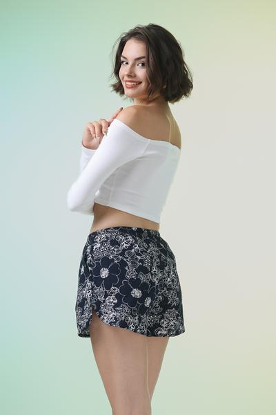 Quần short nữ Vera kate in - V0756