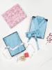 Hộp quà Holiday - đầm ngủ tổng hợp lụa Satin cộc tay dáng lửng và kimono sang trọng VERA