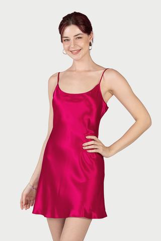 Đầm VERA 2 dây satin silk phối ren  9349  Vera Vietnam