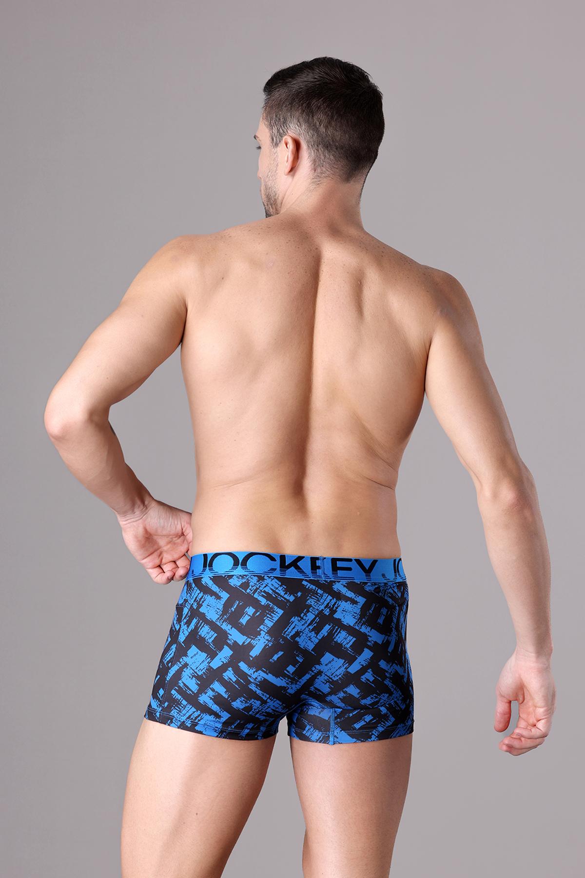 Quần lót nam Jockey poly in họa tiết dáng Trunk - J1032