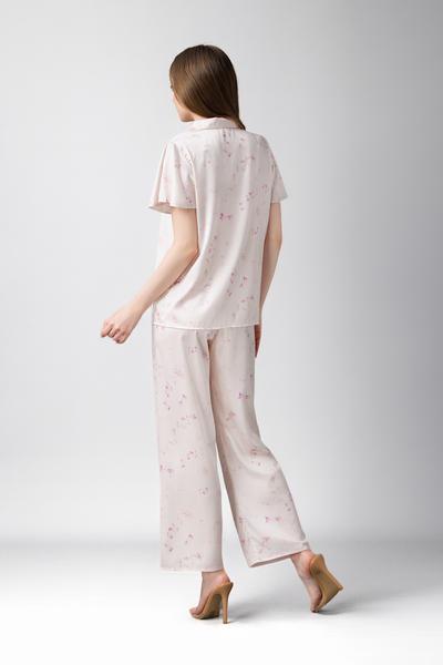 Bộ pijama dài nữ Vera latin in tay ngắn - V0821