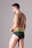Quần lót nam Jockey poly in họa tiết dáng Brief - J1031