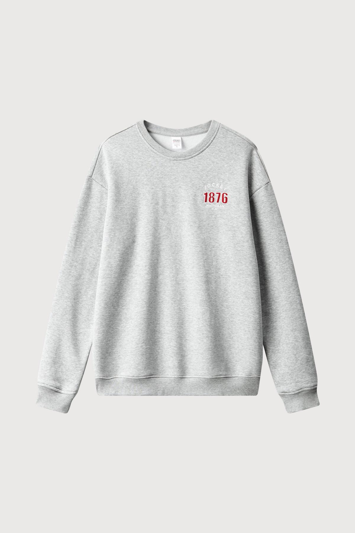 Áo Sweater unisex Jockey Cotton CVC - J4094