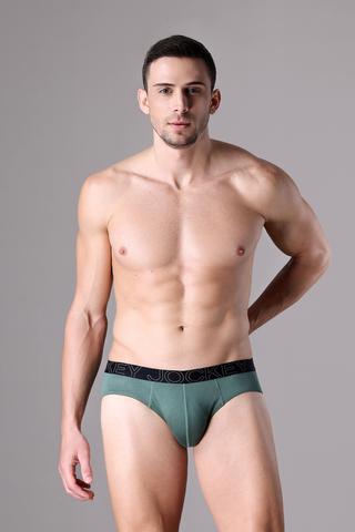 Quần lót Nam Brief Jockey chất liệu Bamboo - J4017Xanh rêu