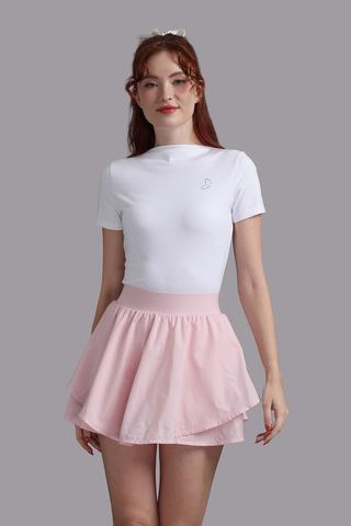 Váy ngắn Wow by NDLanNgoc nylon - N0031Hồng