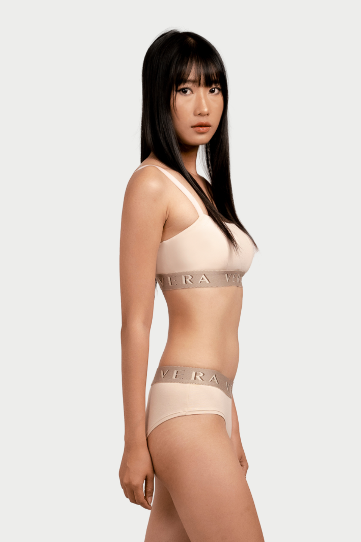 Quần lót Bikini nữ Vera by Chipu Cotton Compact trơn - C0007