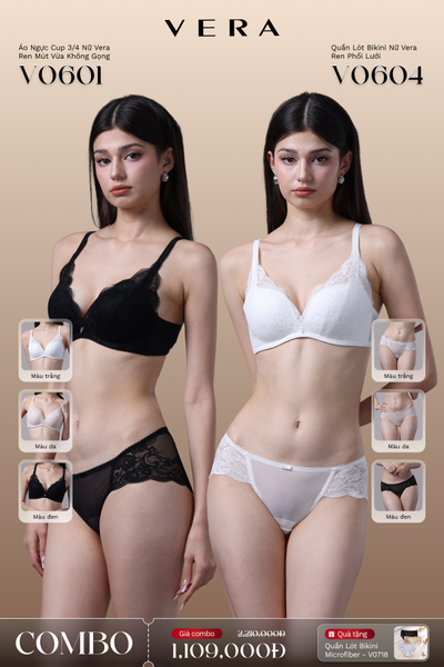 Combo Bộ Đôi Ren Gợi Cảm VERA