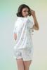 Bộ pijama ngắn nữ Vera latin in tay ngắn - V0742