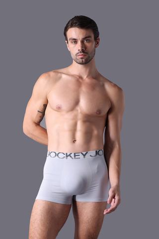 Quần lót Nam Jockey Trunk Seamfree - J4054Xám nhạt