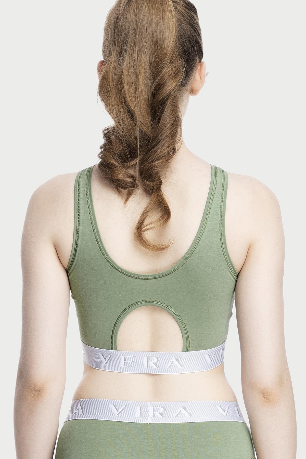 Áo ngực nữ Wireless Vera Cotton Compact trơn - V0524