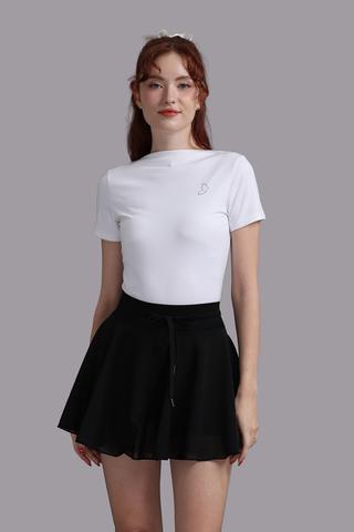 Váy ngắn Wow by NDLanNgoc poly spandex - N0032Đen