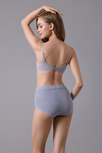 Quần lót lưng cao nữ Vera nylon trơn - V0659