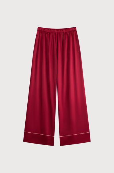 Bộ pijama dài nữ Vera latin trơn tay ngắn - V0774