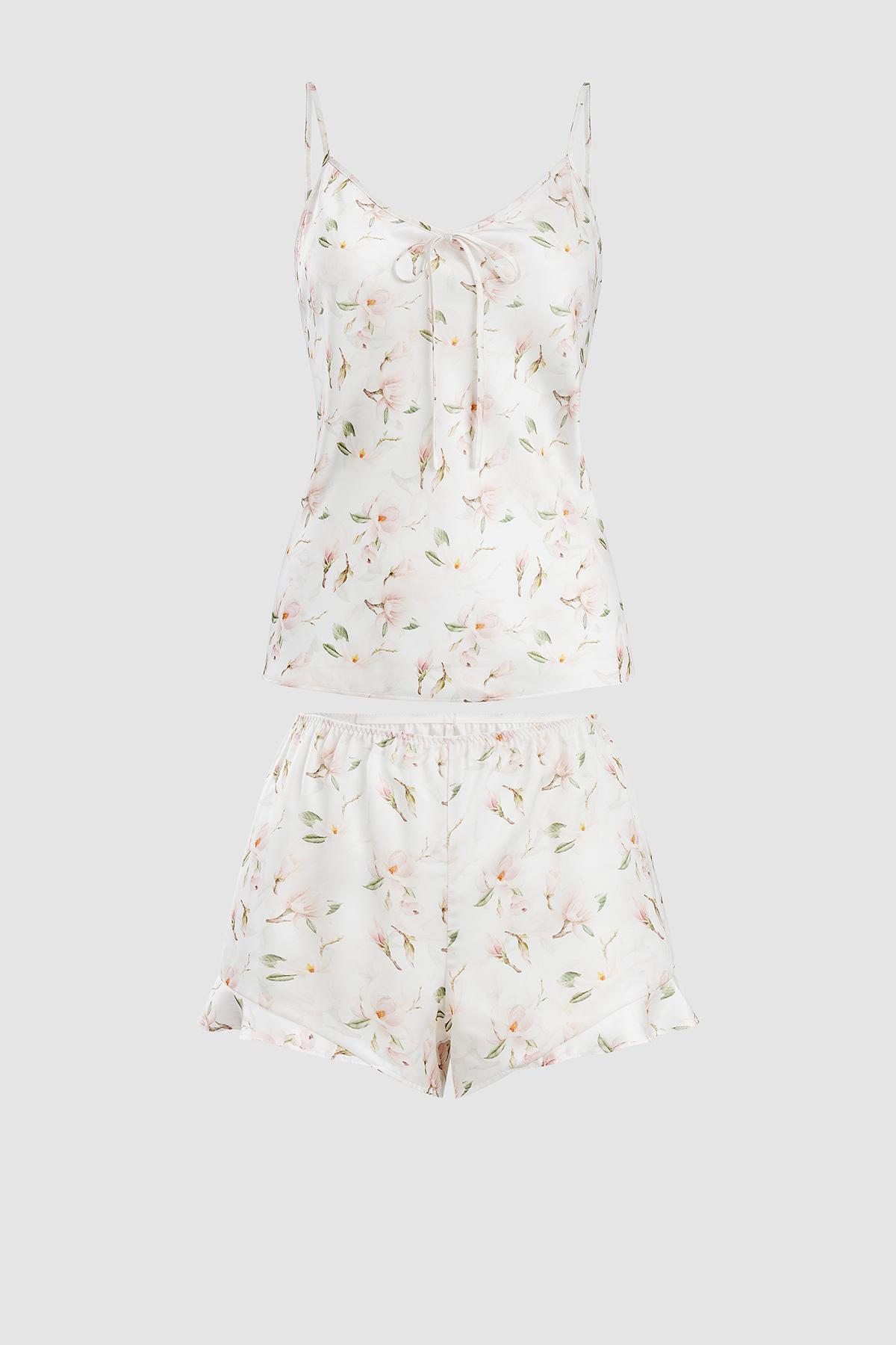 Bộ short nữ Vera latin in hai dây - V0820