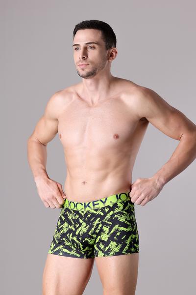 Quần lót nam Jockey poly in họa tiết dáng Trunk - J1032