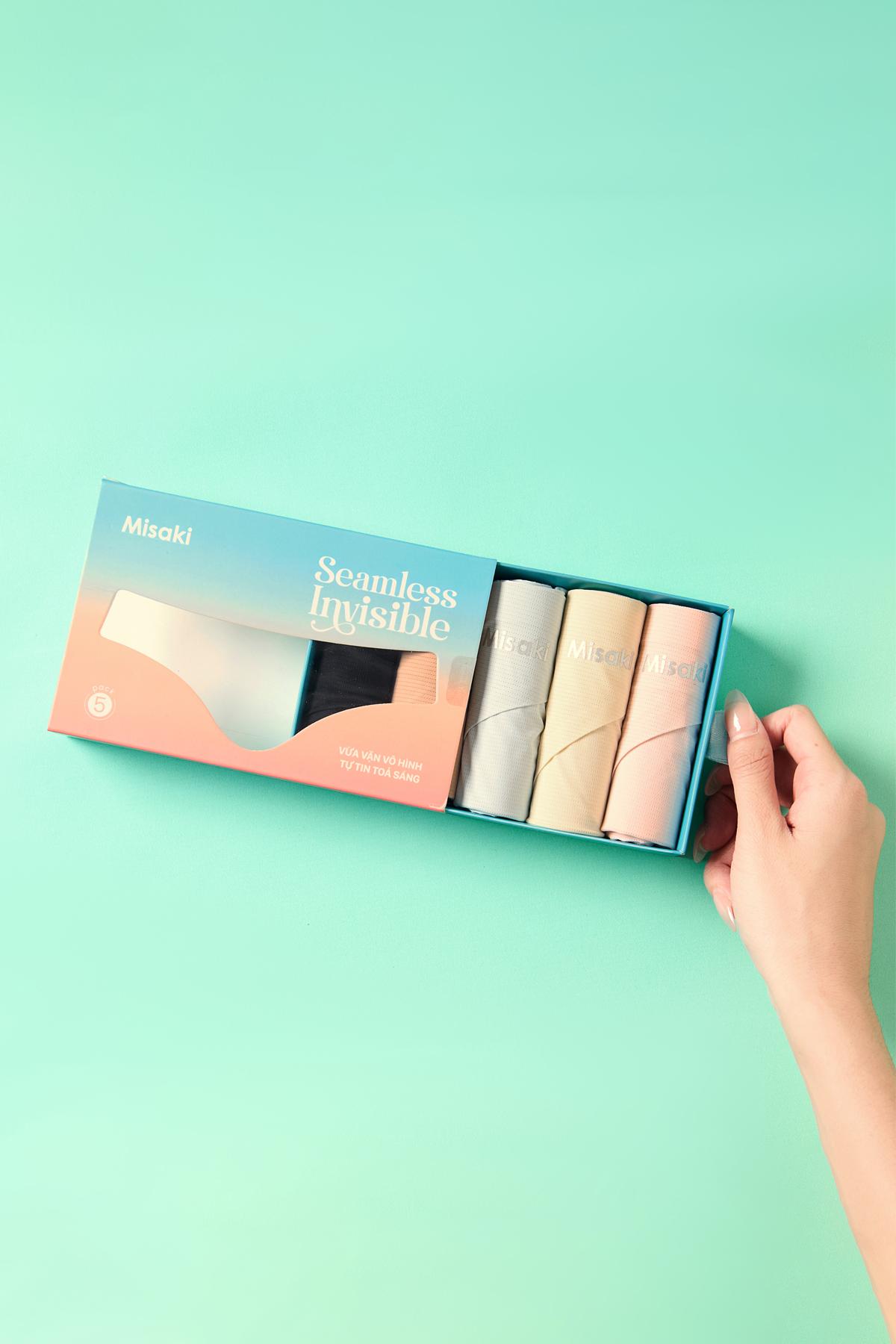 Quần lót bikini nữ Misaki seamless - M1055