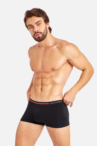 Quần Jockey Trunk nam Seamfree - 9118Đen