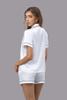 Bộ pijama ngắn nữ Vera satin trơn tay ngắn - V0760