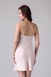 Đầm ngắn Vera by Chipu satin trơn phối ren - C0043
