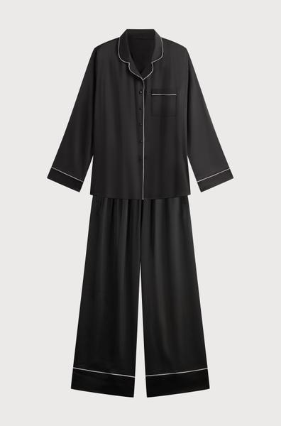 Bộ pijama dài nữ Vera latin trơn tay dài - V0775